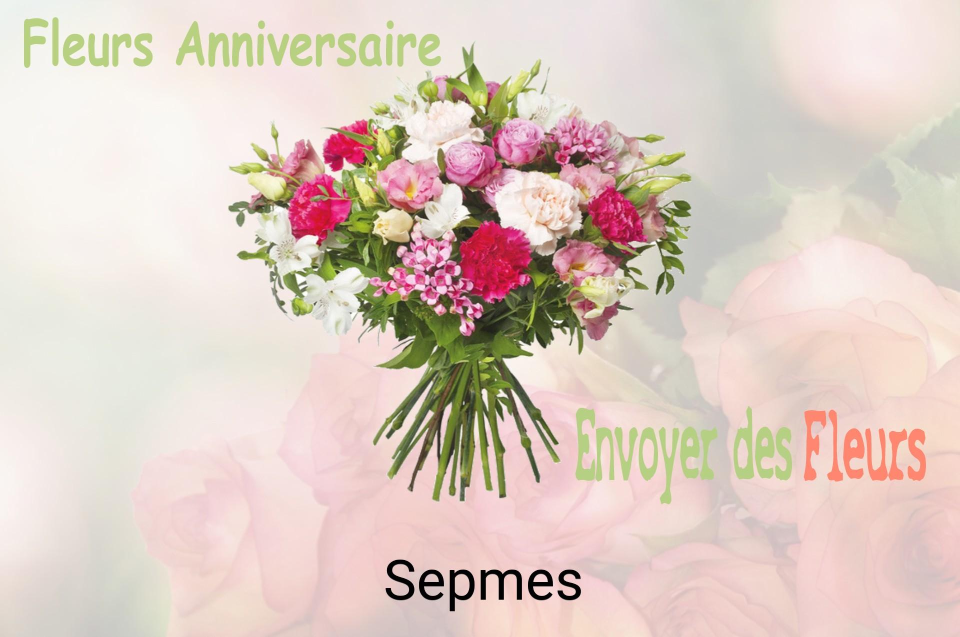 Bouquet de fleurs d’anniversaire livré à Sepmes